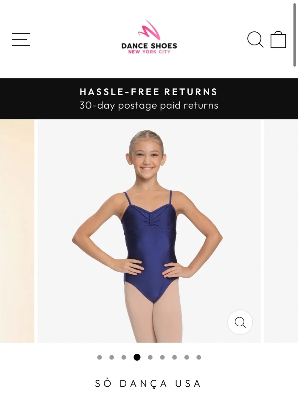 So Danca navy blue